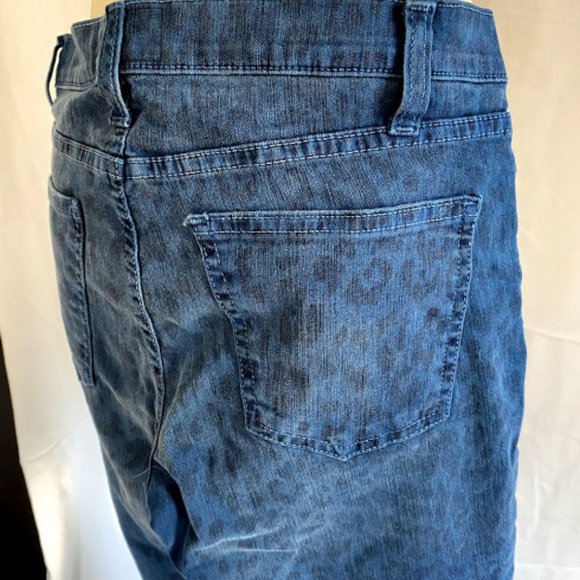 Current/Elliot The Ankle Skinny - Sapphire Cheetah - Picture 8 of 11